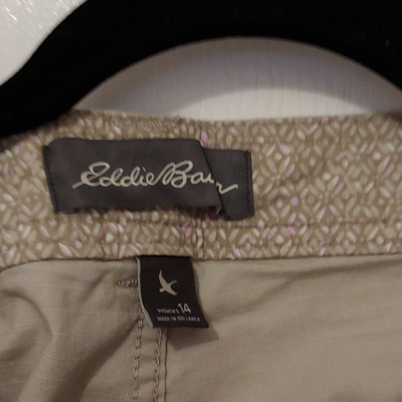 EddieBauer light beige cargo jeans - Picture 3 of 4